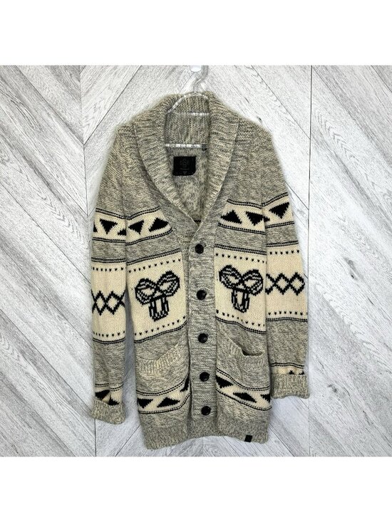 Aritzia Sweaters - Aritzia TNA Sea To Sky Cardigan Sweater Womens Large Shawl Collar Button Front